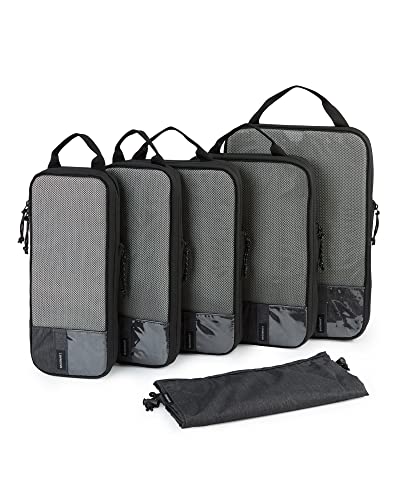 6 Set Compression Packing Cubes for Travel